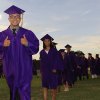 A big thumbs up for a grad.